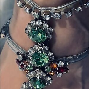 Dolce&Gabbana Silver Leather